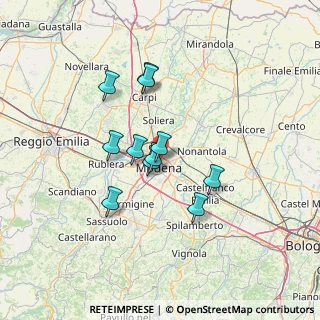 Mappa Stradello Soratore, 41122 Modena MO, Italia (10.95636)