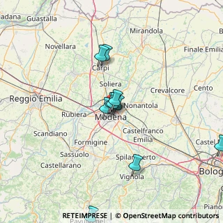 Mappa Via Canaletto Sud, 41121 Modena MO, Italia (20.04615)