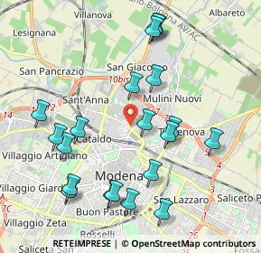 Mappa Stradello Soratore, 41122 Modena MO, Italia (2.1815)