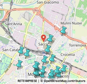 Mappa Stradello Soratore, 41122 Modena MO, Italia (1.3865)