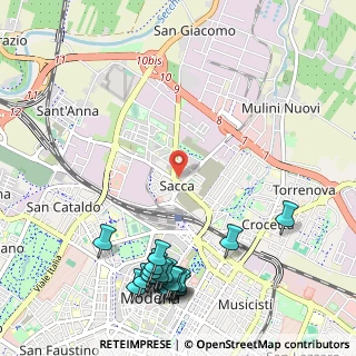 Mappa Stradello Soratore, 41122 Modena MO, Italia (1.454)