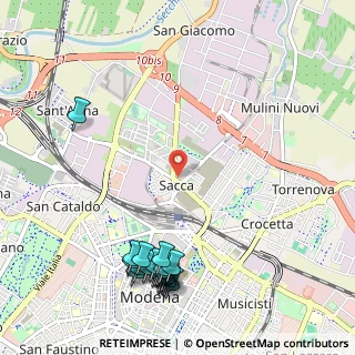 Mappa Stradello Soratore, 41122 Modena MO, Italia (1.3905)