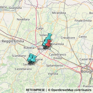 Mappa Via Stelvio, 41122 Modena MO, Italia (9.78615)