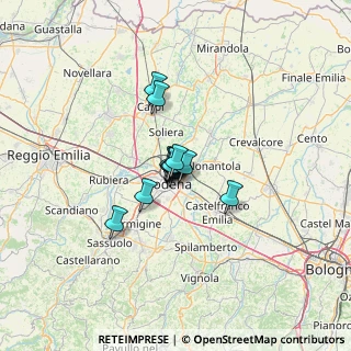 Mappa Via Stelvio, 41122 Modena MO, Italia (6.285)