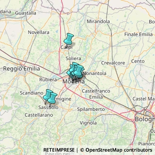 Mappa Via Stelvio, 41122 Modena MO, Italia (6.57727)