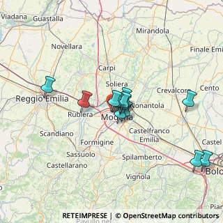 Mappa Via Sem Benelli, 41123 Modena MO, Italia (11.54833)