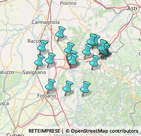 Mappa Via Stura, 12062 Cherasco CN, Italia (11.501)