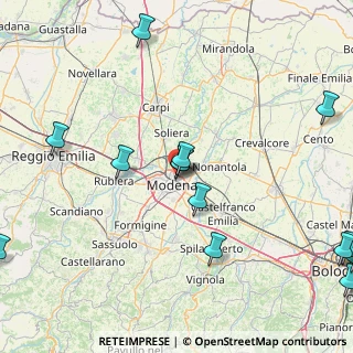 Mappa Via Achille Grandi, 41122 Modena MO, Italia (22.70143)