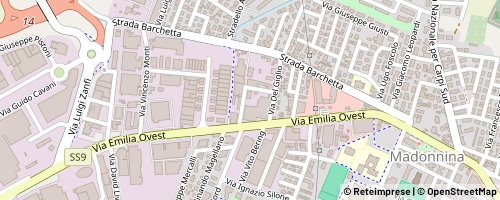 Mappa Modena