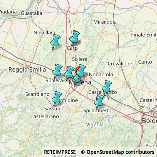Mappa Viale Enrico Cialdini, 41122 Modena MO, Italia (10.64364)