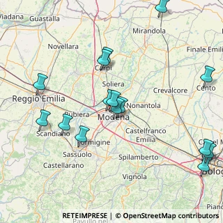 Mappa Viale Enrico Cialdini, 41122 Modena MO, Italia (18.42333)
