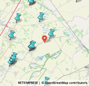 Mappa Via savena vecchia, 40052 Baricella BO, Italia (6.4425)