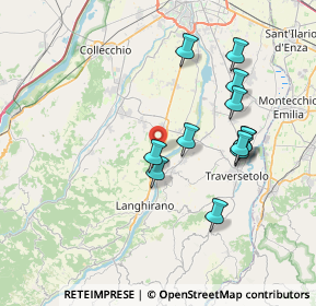 Mappa 43013 Torrechiara PR, Italia (7.16417)