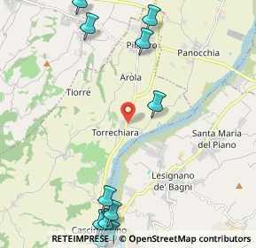 Mappa 43013 Torrechiara PR, Italia (3.04818)