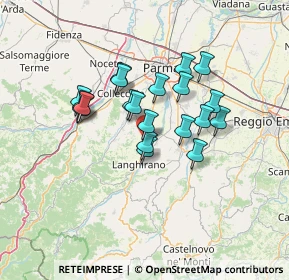 Mappa 43013 Torrechiara PR, Italia (10.8235)