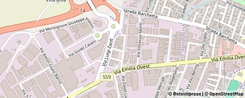 Mappa Modena