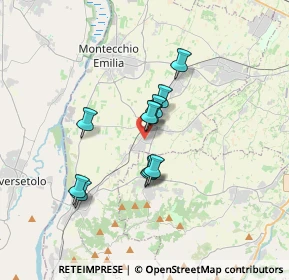 Mappa Via M. Ferrari, 42021 Bibbiano RE, Italia (2.59)