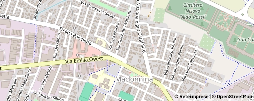 Mappa Modena