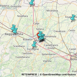 Mappa Strada Cimitero S. Cataldo, 41122 Modena MO, Italia (12.59545)