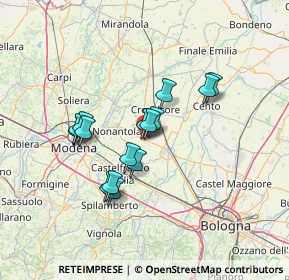 Mappa Via Filippo Turati, 40019 Sant'Agata Bolognese BO, Italia (11.04133)