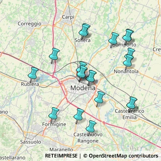Mappa Via Sergio Ramelli, 41122 Modena MO, Italia (8.053)