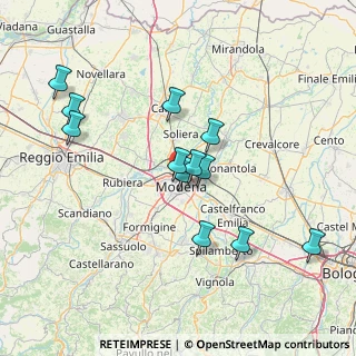 Mappa Via Alberto Brasili, 41122 Modena MO, Italia (14.1775)