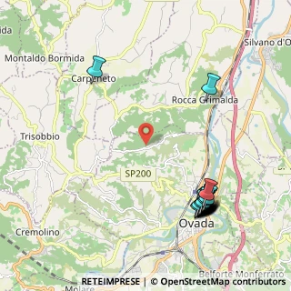 Mappa Via Madre Maria Teresa Camera, 15076 Ovada AL, Italia (2.617)