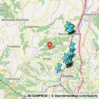 Mappa Via Madre Maria Teresa Camera, 15076 Ovada AL, Italia (2.096)