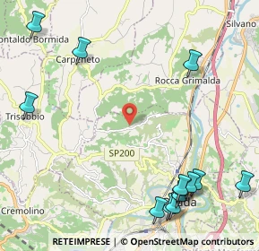 Mappa Via Madre Maria Teresa Camera, 15076 Ovada AL, Italia (3.02846)