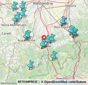 Mappa Via Madre Maria Teresa Camera, 15076 Ovada AL, Italia (17.08333)