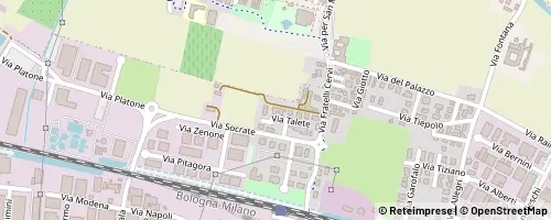 Mappa Rubiera