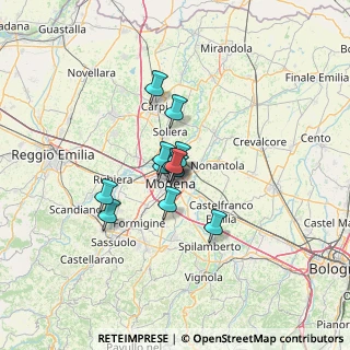 Mappa Str. Attiraglio, 41122 Modena MO, Italia (8.16333)