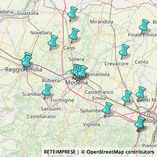 Mappa Str. Attiraglio, 41122 Modena MO, Italia (19.46294)