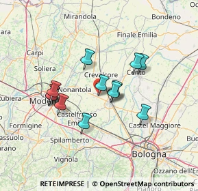 Mappa Via Enrico Berlinguer, 40019 Sant'Agata bolognese BO, Italia (11.30571)