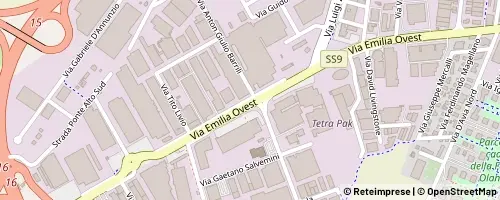 Mappa Modena