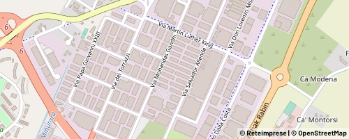Mappa Modena