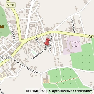 Mappa Via Andrea Aimar, 12, 12036 Centallo, Cuneo (Piemonte)