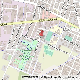 Mappa Via Uccelliera, 56, 41123 Modena, Modena (Emilia Romagna)