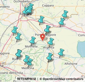 Mappa 44011 Portomaggiore FE, Italia (17.4685)