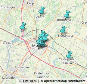 Mappa Via Carlo Pisacane, 41122 Modena MO, Italia (4.85)
