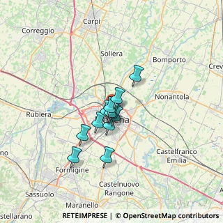 Mappa Via Pico della Mirandola, 41122 Modena MO, Italia (4.2525)