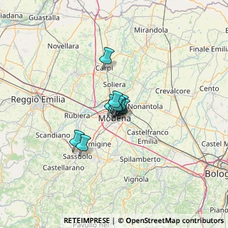 Mappa Via Pico della Mirandola, 41122 Modena MO, Italia (5.49545)