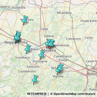 Mappa Via Pico della Mirandola, 41122 Modena MO, Italia (16.75615)