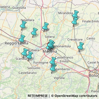 Mappa Via Pico della Mirandola, 41122 Modena MO, Italia (15.15643)