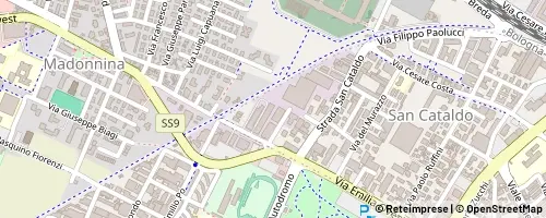 Mappa Módena