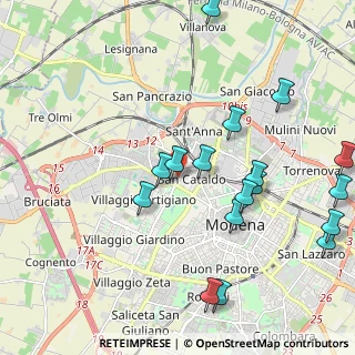 Mappa Strada S. Cataldo, 41123 Modena MO, Italia (2.41471)