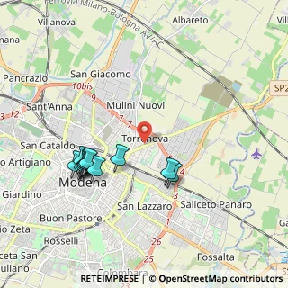Mappa Torrenova, 41122 Modena MO, Italia (1.98917)