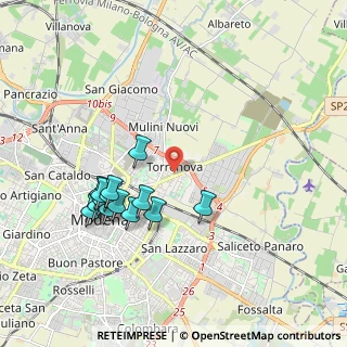 Mappa Torrenova, 41122 Modena MO, Italia (1.92357)