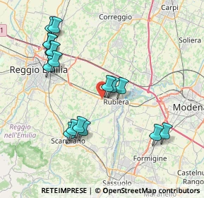 Mappa Via Ospedaletto, 42122 Bagno RE, Italia (8.34706)