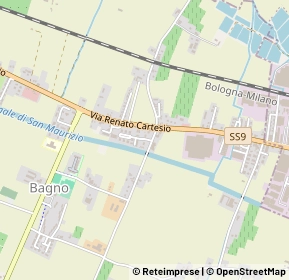 Mappa Via Ospedaletto, 42122 Bagno RE, Italia (0.34286)